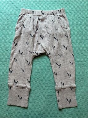 Kate Quinn lavender pointelle panda pants